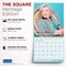 Plato; Marilyn Monroe OFFICIAL | 2027 12 x 24 Inch (Hanging) Monthly Square Wall Calendar | Foil Stamped Cover; Category:Wall Calendars; Image:7